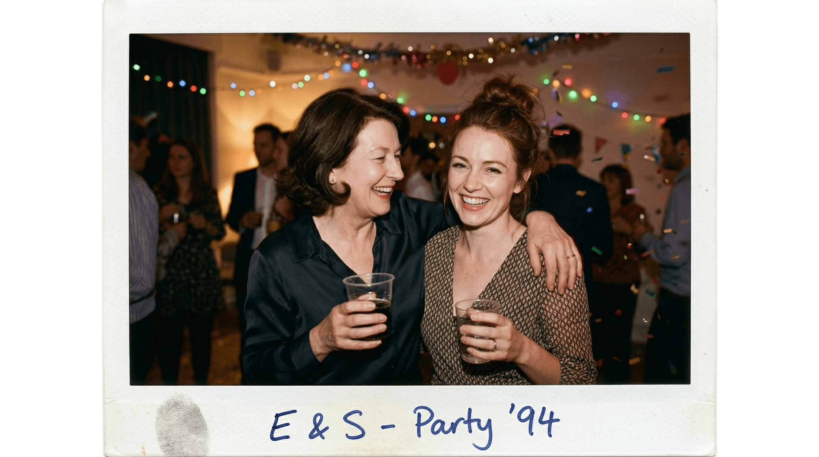 She was the life of every party. This was taken at her New Year's celebration, and she danced longer than any of us.